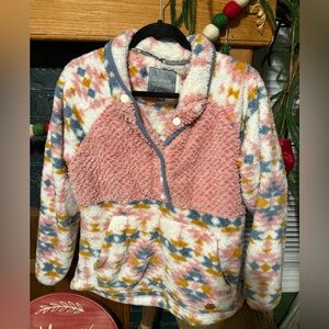 Simply Southern Pink and Multicolor Jacket